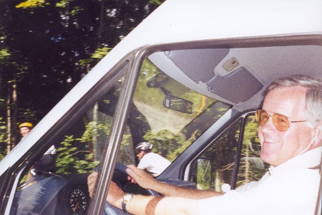 Begleitfahrer Walter zum SaisiesSommertour 2000