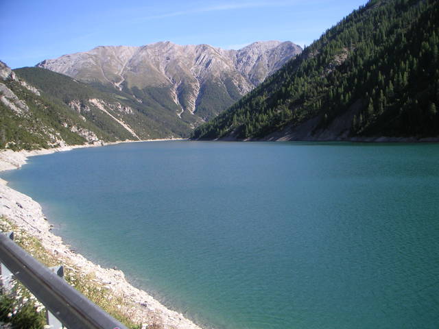 Der Lago del Gallo bei Livigno.
