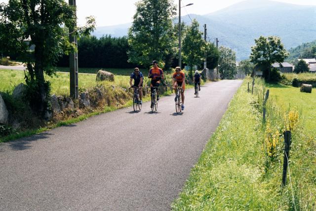  Anfahrt zum Col de Garavel.Tag 1 Sommertour Pyren&auml;en 2002