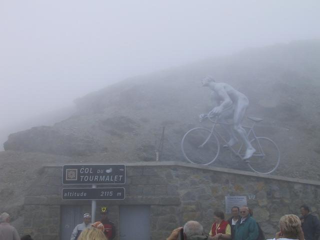  Die Passhöhe vom Col du TourmaletTag 6 Sommertour Pyrenäen 2002