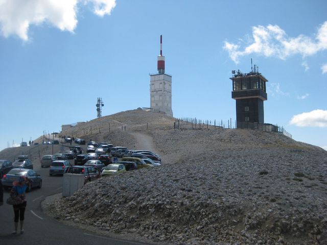 Der Gipfelturm von der Nordseite her