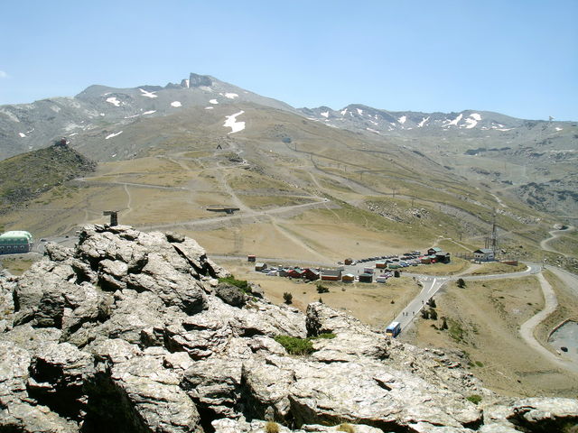 Blick auf Hoya de la Mora und den Veleta.