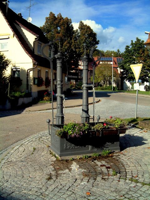 Der Badbrunnen in Häfnerhaslach.