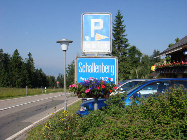 Schallenberg-Passhöhe