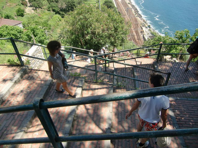 Treppen von Corniglia.