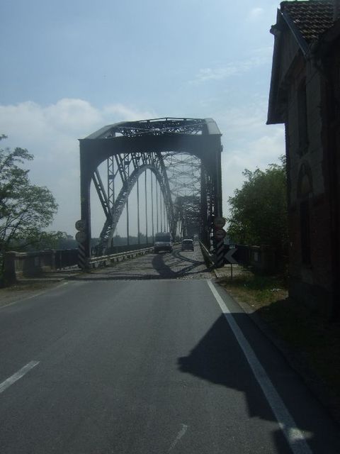 Brücke über den Po bei Casei Gerola