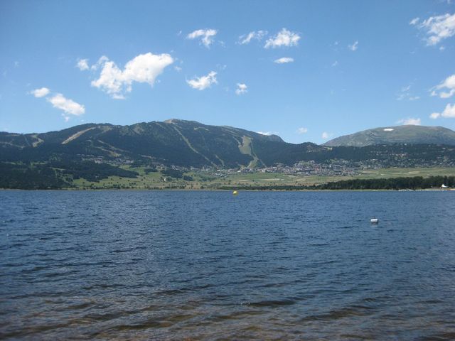 Der Lac de Maternale hinter dem Col de la Quillane sorgt für Abkühlung