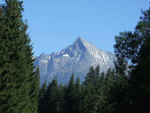 Blick auf die Hohe Tatra