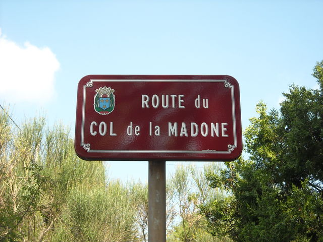 Route du Col de la Madone