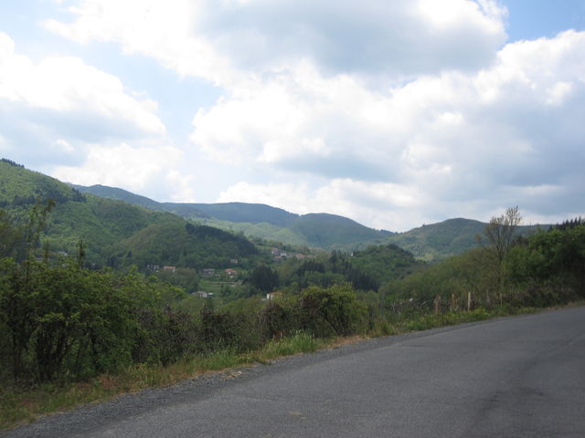 Blick in Richtung Passo del Rastrello.