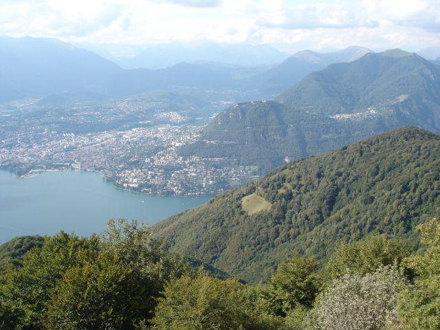 Blick auf Lugano