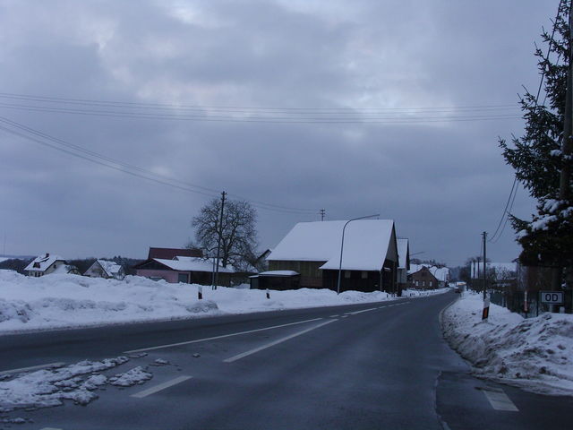 Boxbrunn im Winter.