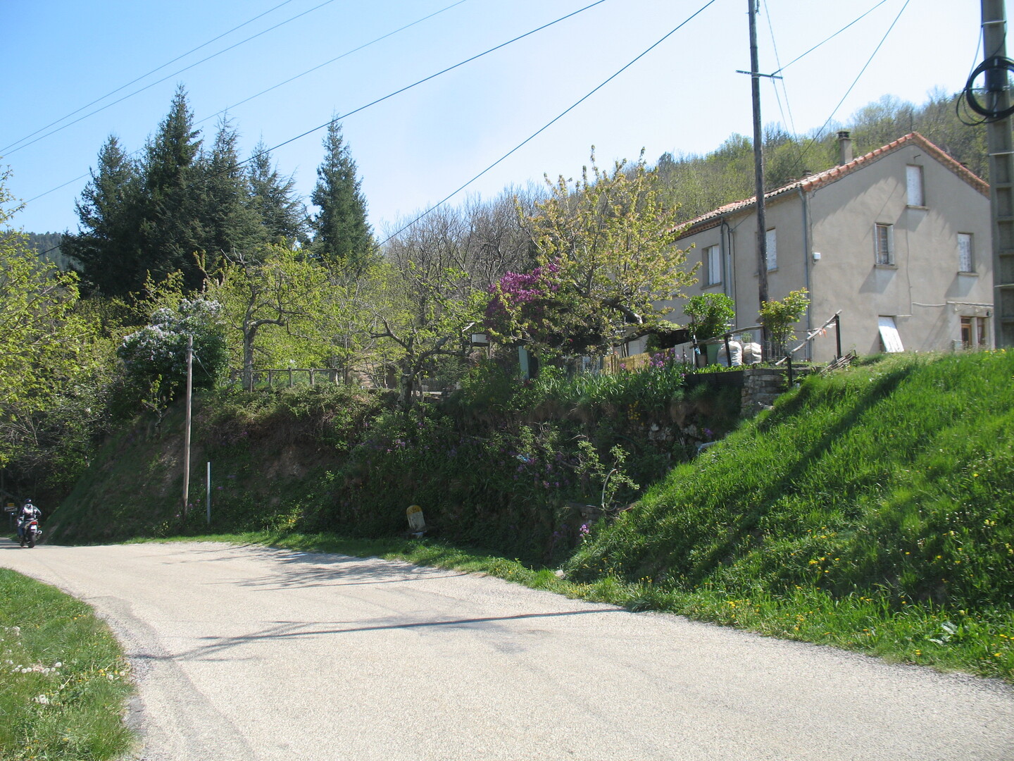 Col d'Aizac (O) Blick zurück von der Passhöhe.
