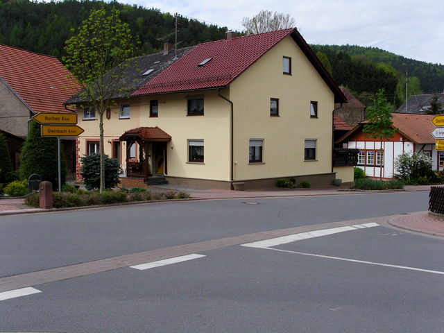 Startpunkt Steinbacher Steige.
