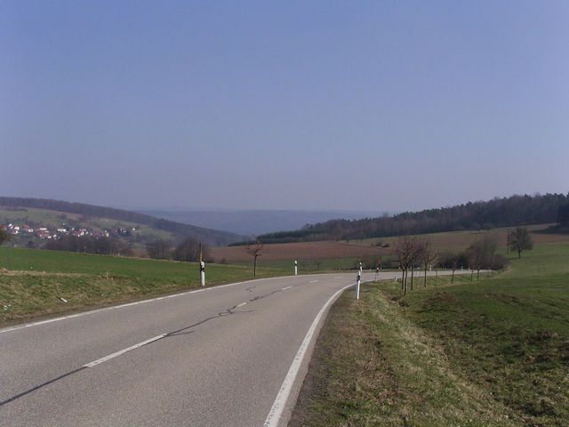 Blick zurück ins Steinbachtal.