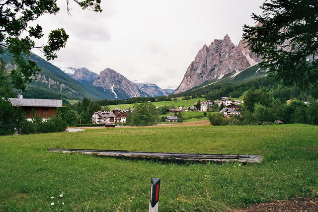 Cortina-TreCroci: Blick nach Norden.