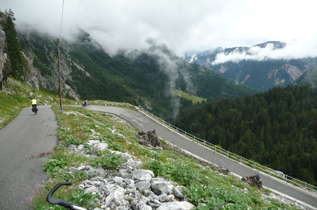 Ostabfahrt in Pontebba-Tal