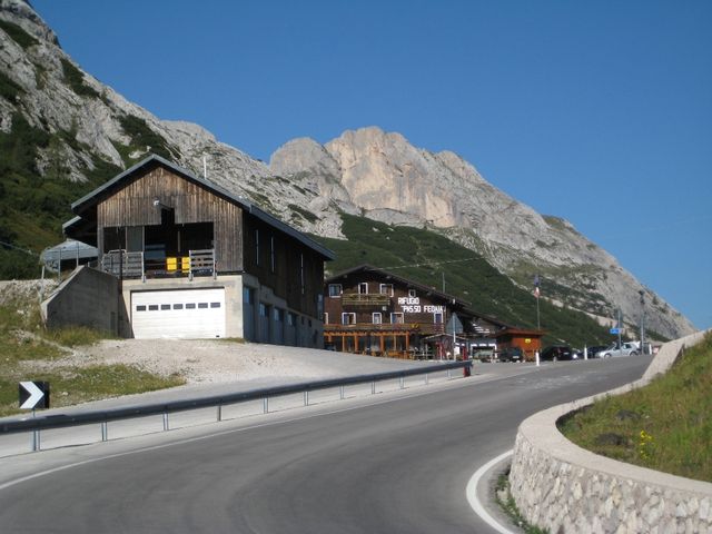 Östliche Passhöhe Passo Fedaia