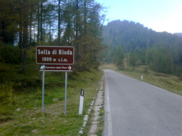 Die Sella di Rioda wird als falscher Vorpass aus Richtung Sauris nur touchiert, nicht überfahren.