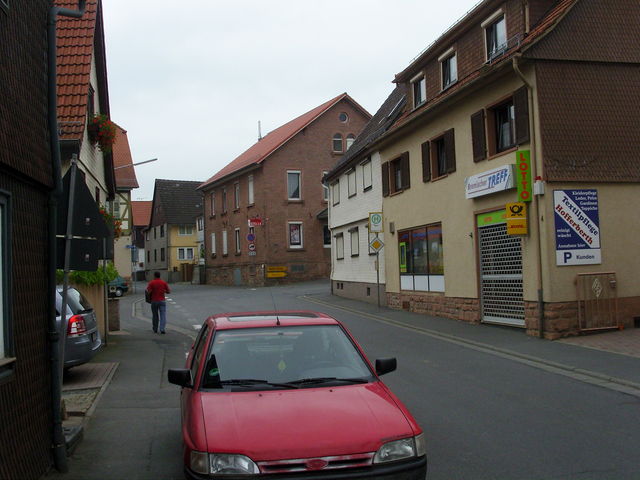 Startpunkt Ostauffahrt in Kirchbrombach.