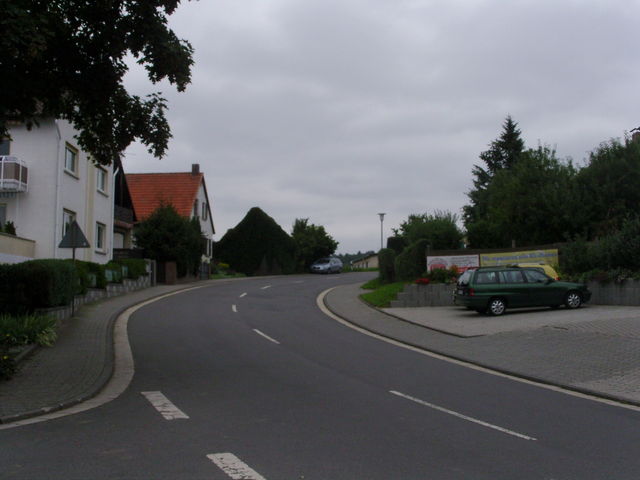 Kurve durch Nieder-Kainsbach.