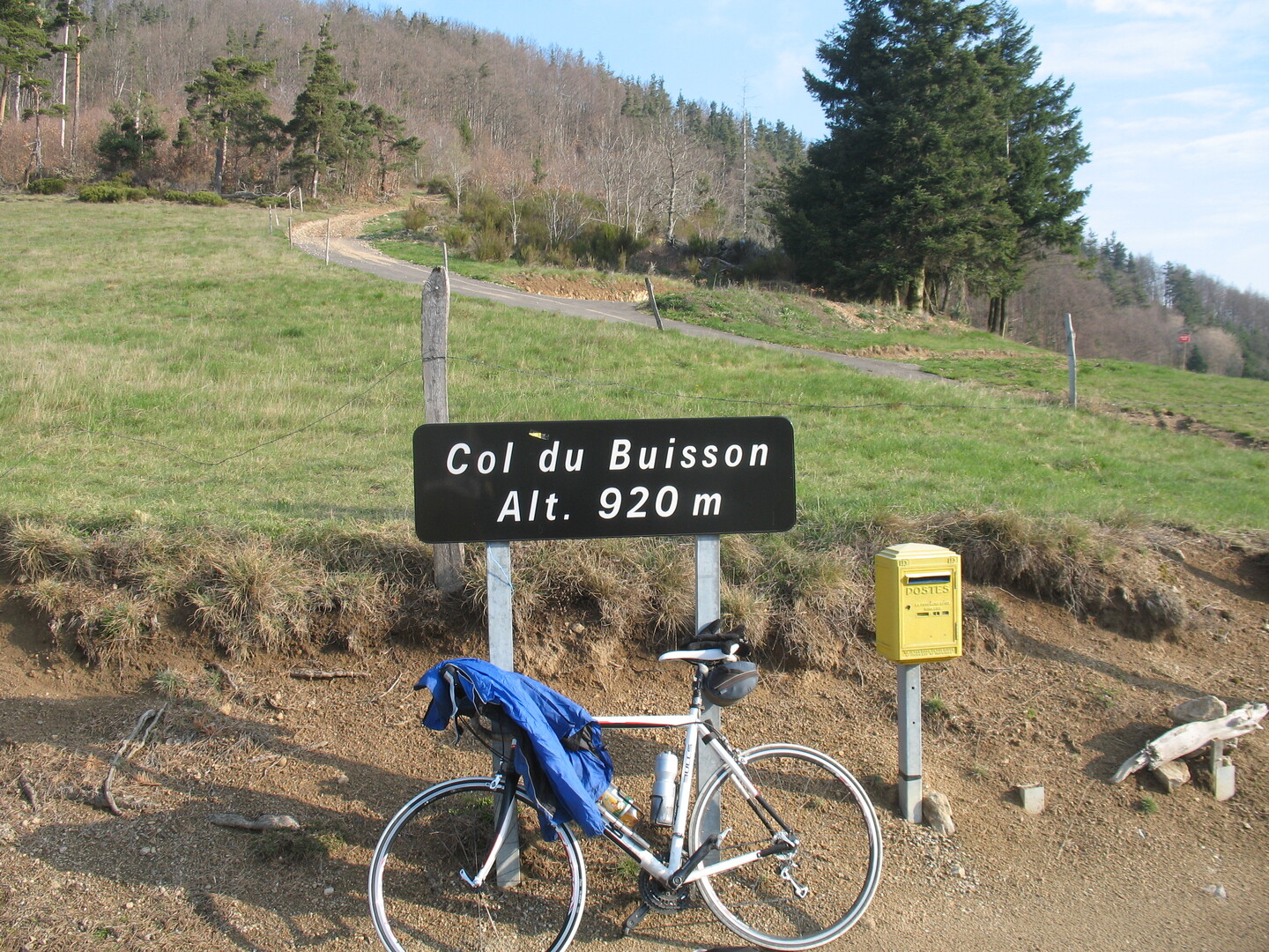 Col du Buisson (X) Passhöhe.