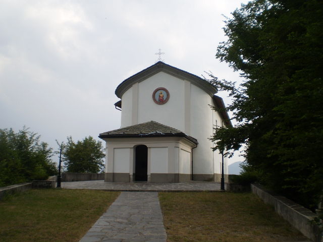 Das Santuario della Madonna di Breglia.