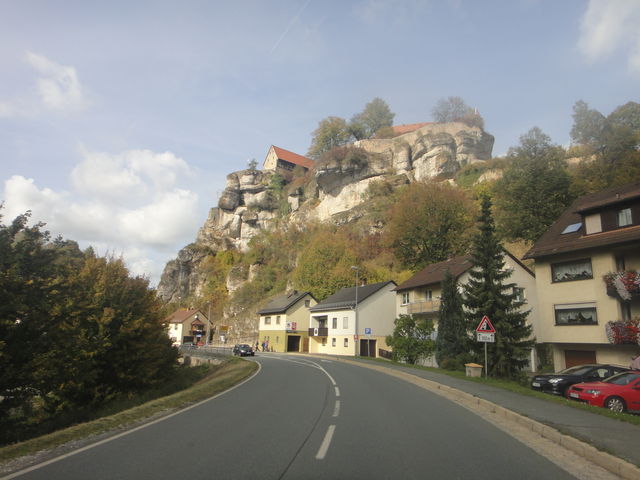 Burg oberhalb von Pottenstein