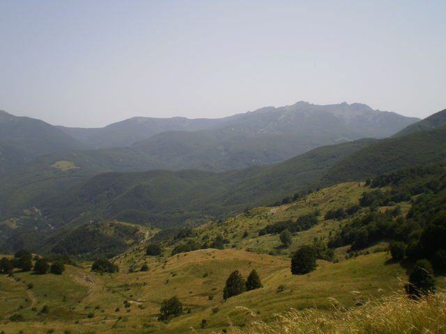 Tolle Landschaft auf der anderen Seite der Scalucchia.