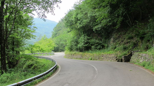 Auf dem Weg zum Passo della Calla.
