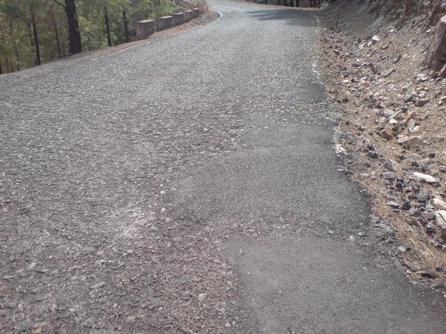 Pico de las Nieves - kräfteraubende Straßen.