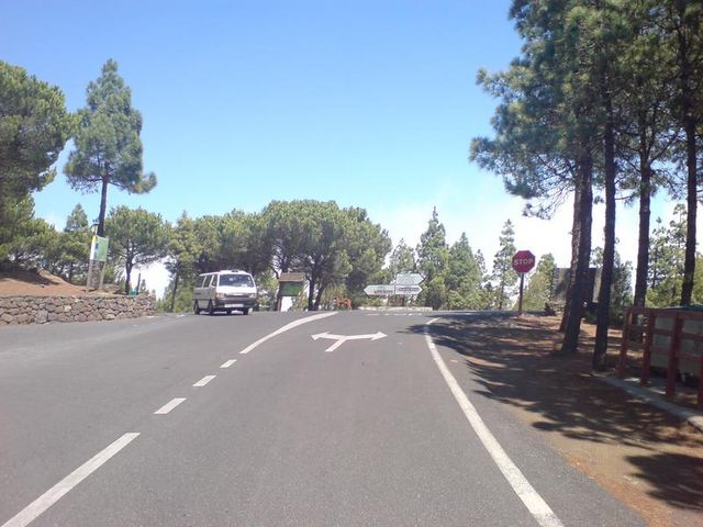 Pico de las Nieves - weiter geht's nach rechts.