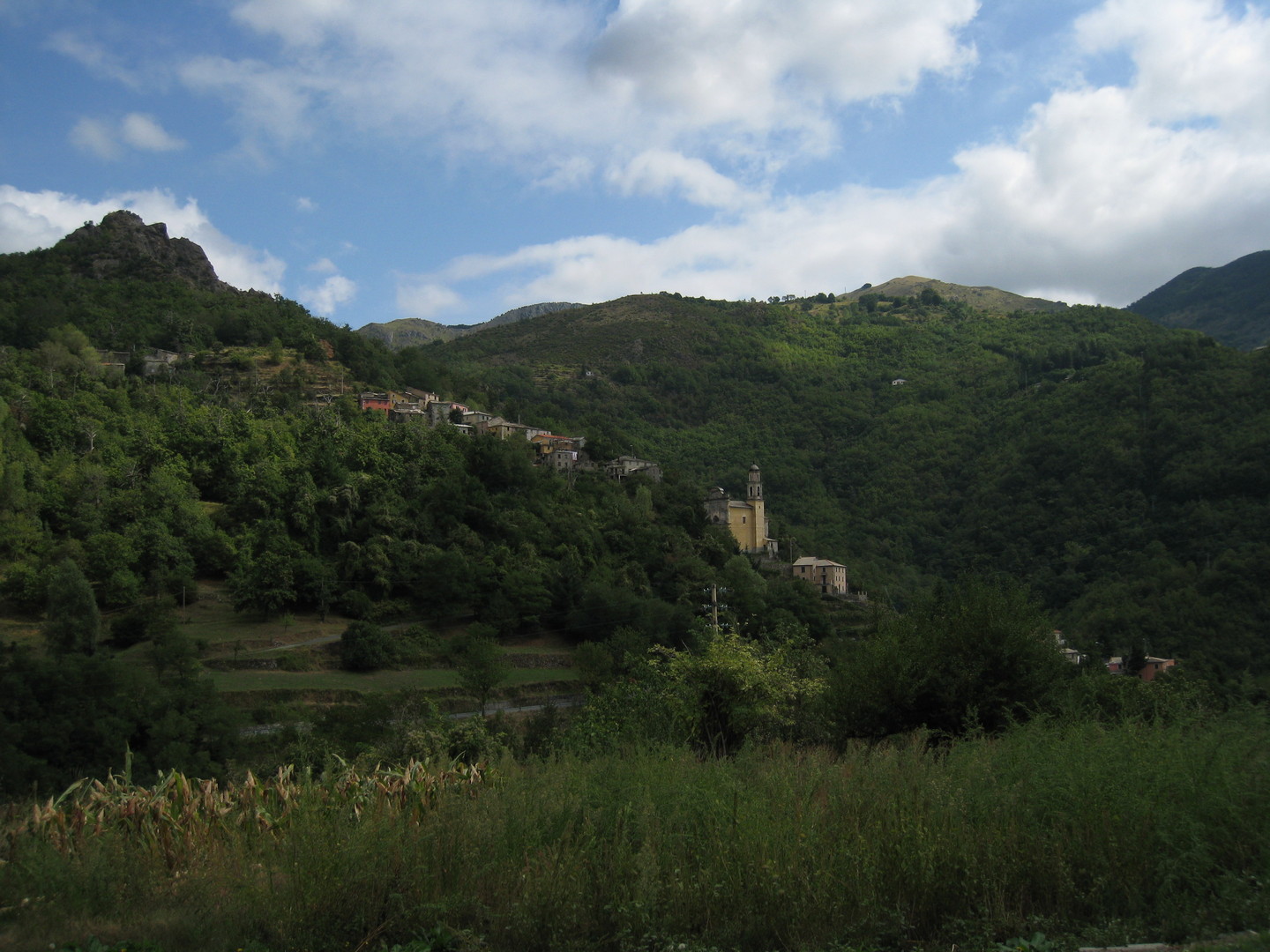 Blick Richtung Bellavista und Passhöhe von Prato Sopralacroce