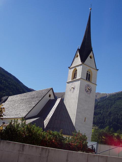 Kirche von Kals am Großglockner.