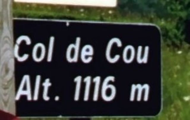 Col de Cou .
