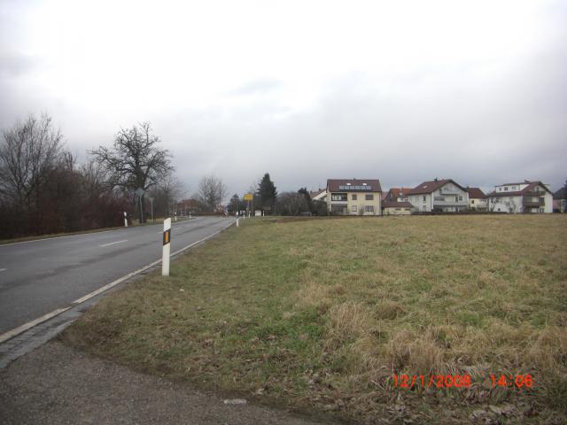Ortseingang Baltmannsweiler.