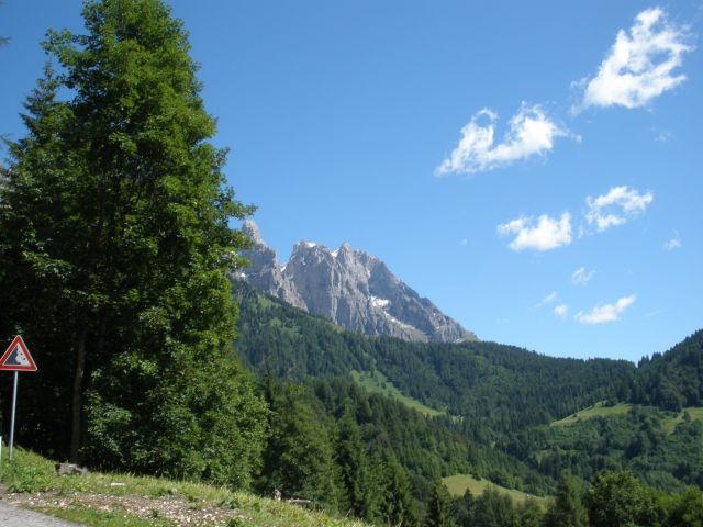 Südabbruch der Pale di San Martino.