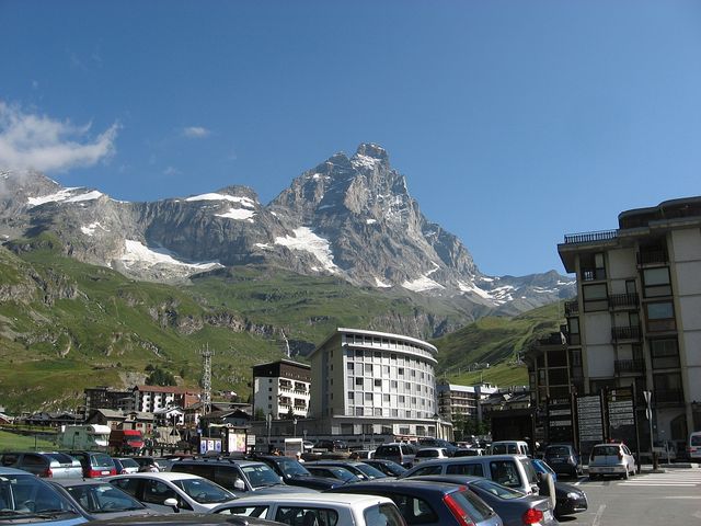 Das Matterhorn in volller Pracht.