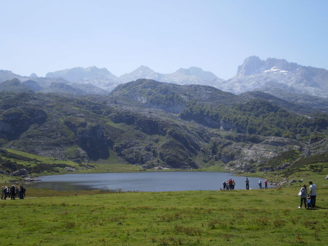 Der zweite See, Lago La Ercina.