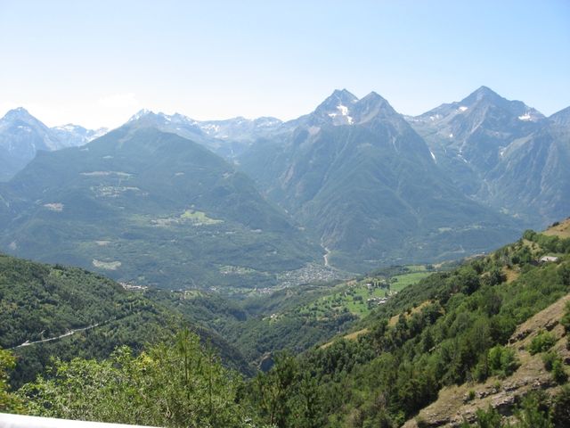 Das Aostatal ist schon einigermaßen weit weg.