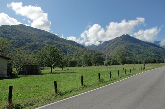 links das Tal zum Rifugio Barbara