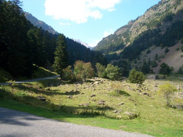 - Lac d'Aumar - Blick ins Tal.