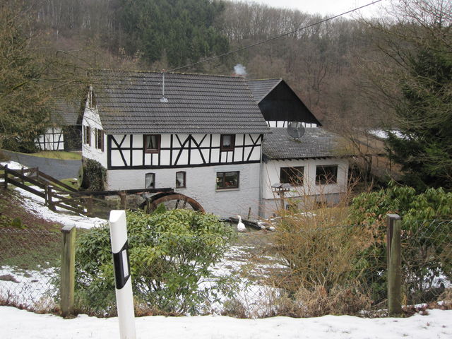 Die Mühle in Ravenstein.