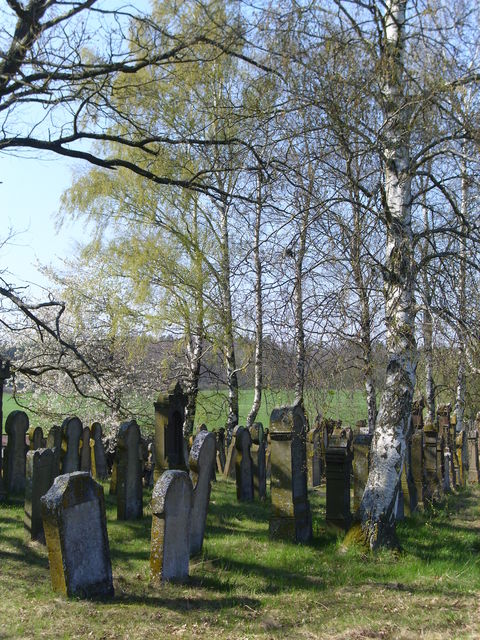 Jüdischer Friedhof bei Michelbach an der Lücke.