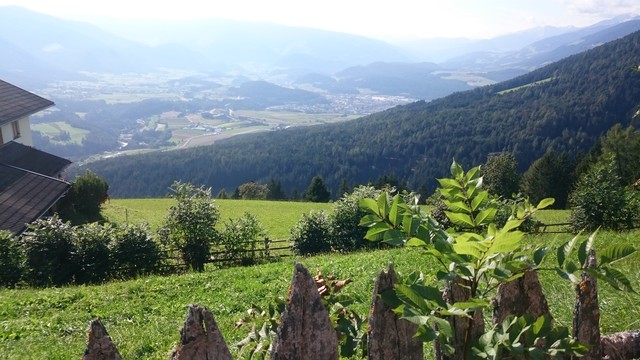 Blick nach Bruneck