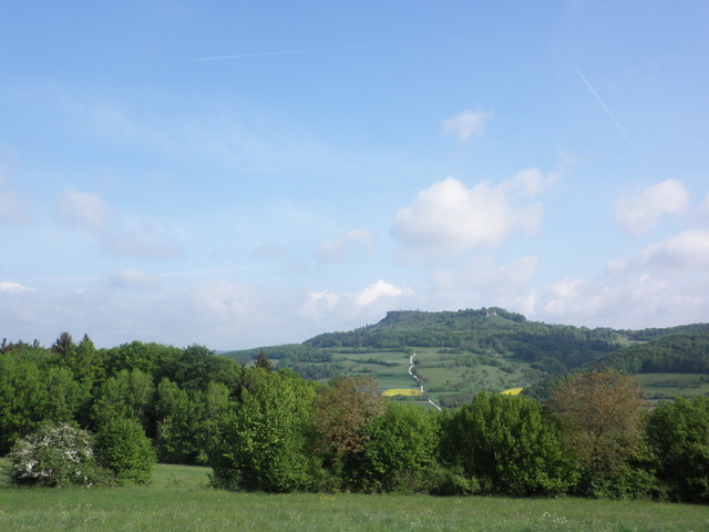 Blick zum Staffelberg (Foto von Velocipedicus)