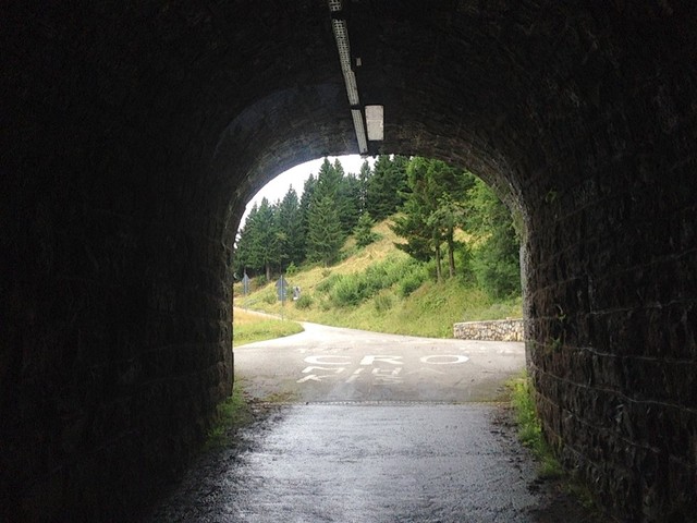 Zoncolan Tunnel.