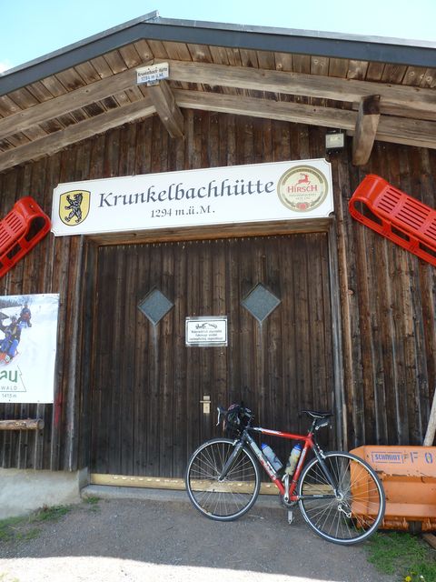 Auf 1294 Metern liegt die Krunkelbachhütte