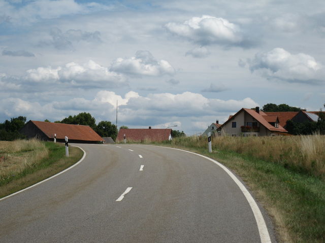 Die Häuser von Löffelsberg.