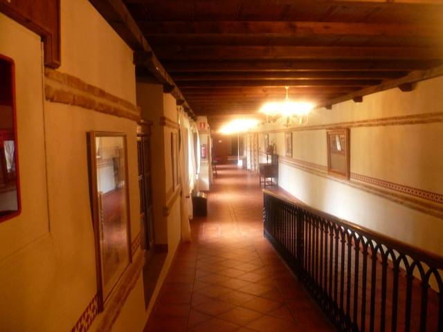 in dem ehemaligen Kloster in Carrión - unserer Herberge für heute. 